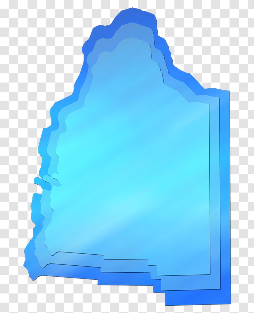 Water Rectangle - Blue Transparent PNG