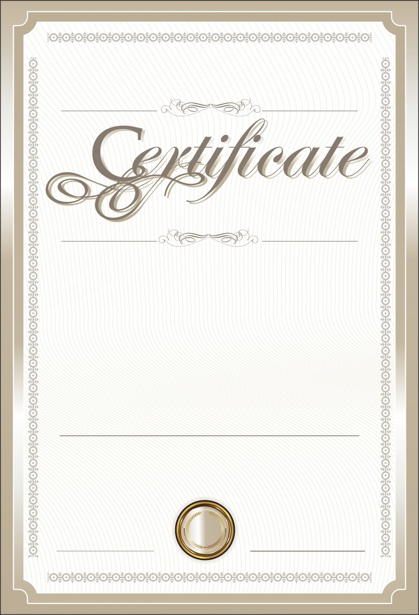 Template Clip Art - Document - Certificate Image Transparent PNG