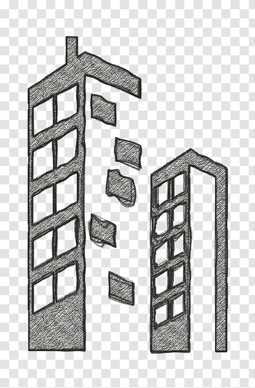Town Icon Buildings Icon Transparent PNG