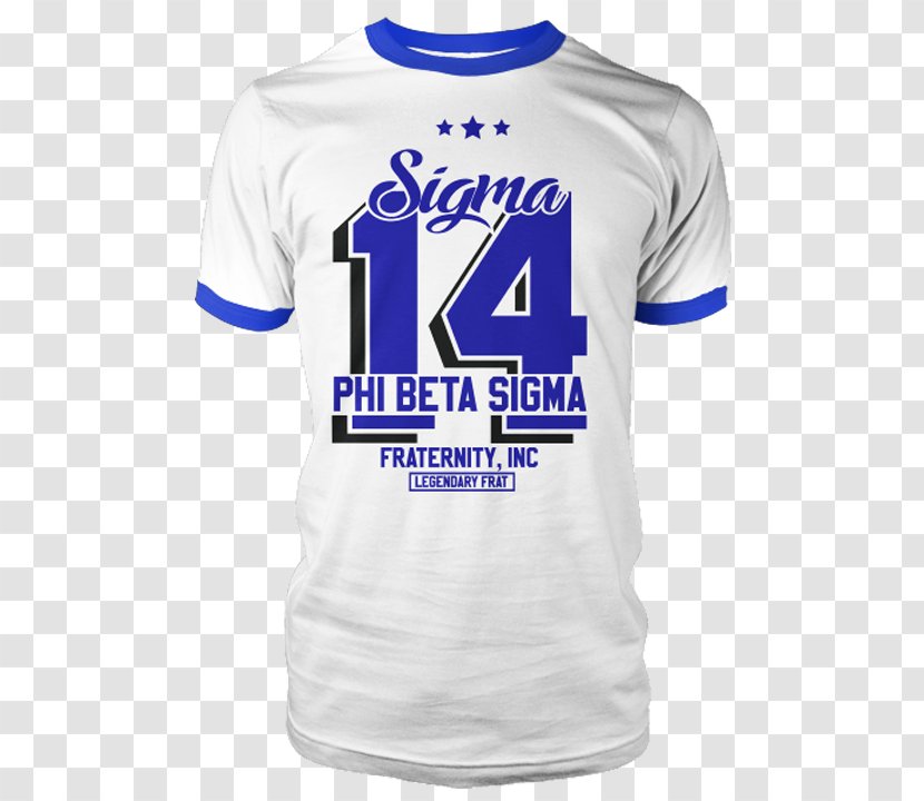 Ringer T-shirt Sports Fan Jersey Sigma Gamma Rho - Brand Transparent PNG