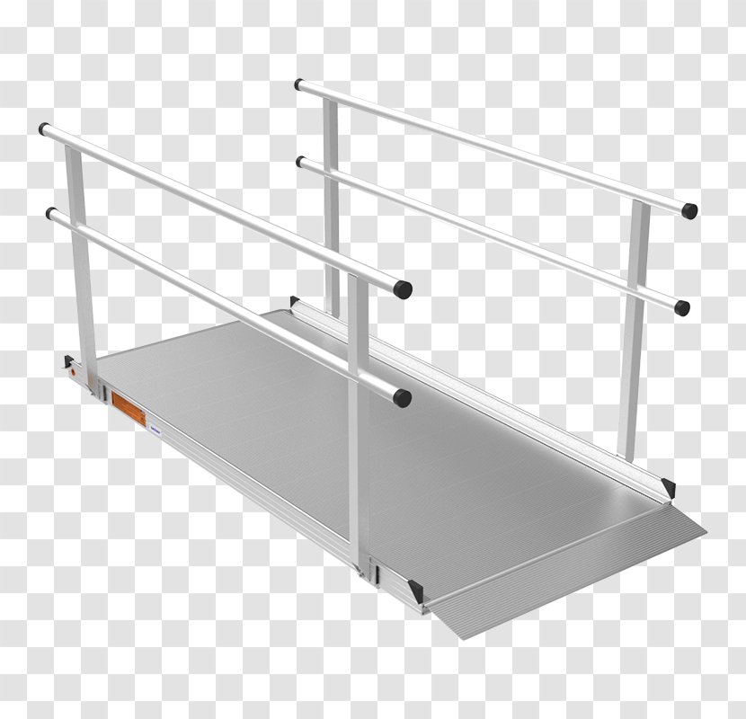 Wheelchair Ramp Disability Inclined Plane Handrail - Material Transparent PNG