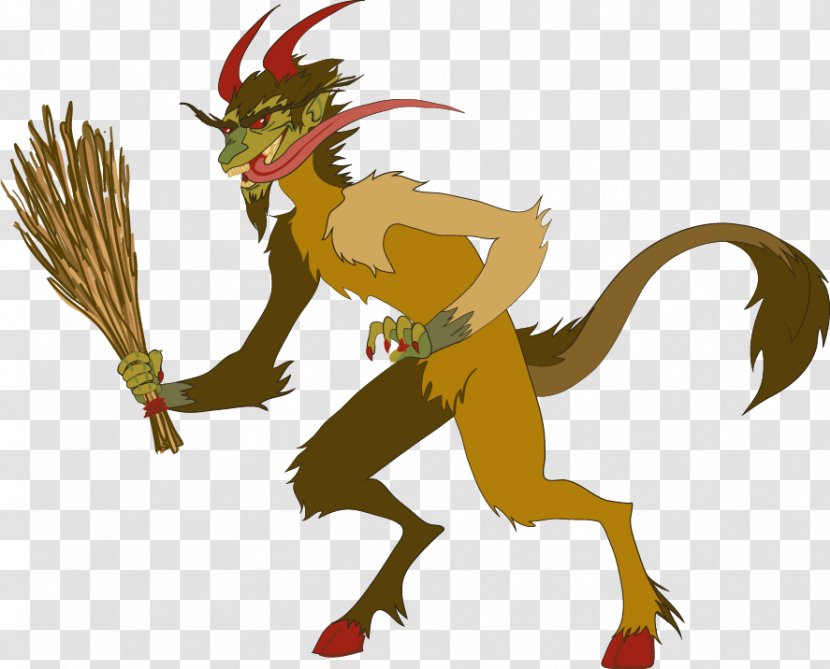 Krampus Clip Art - Mythical Creature - Creative Drawing For Daily Necessities Transparent PNG