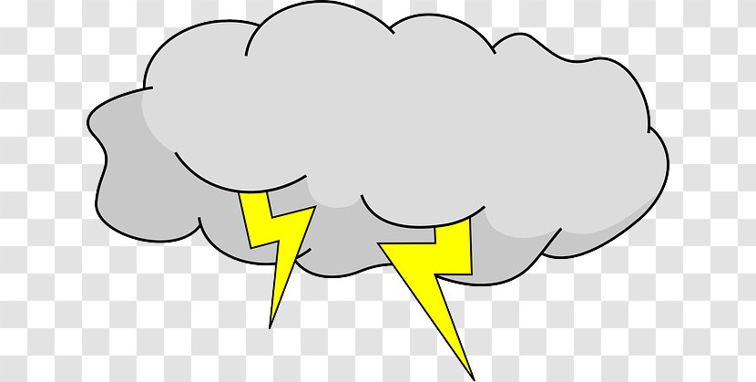 Thunderstorm Cloud Clip Art - Watercolor - Sky Storm Transparent PNG