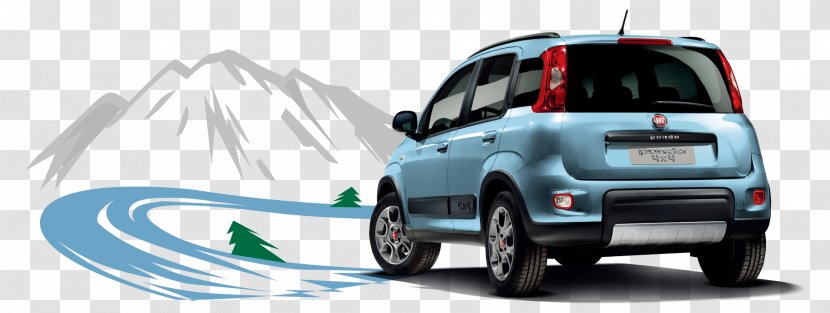Fiat Panda Car Door Compact Automobiles Transparent PNG