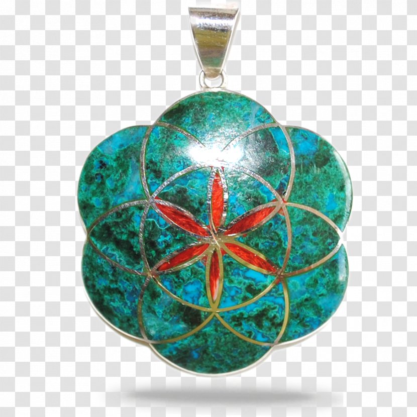 Turquoise Emerald Gemstone Jewellery Locket - Fashion - Om Chakra Necklace Transparent PNG