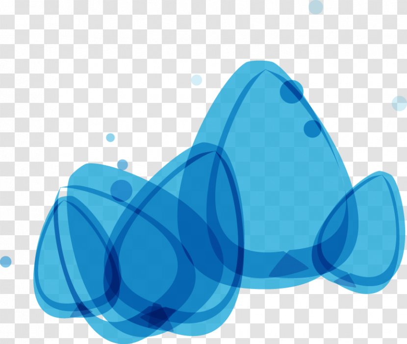 Drop Blue - Aqua - Dream Water Droplets Transparent PNG