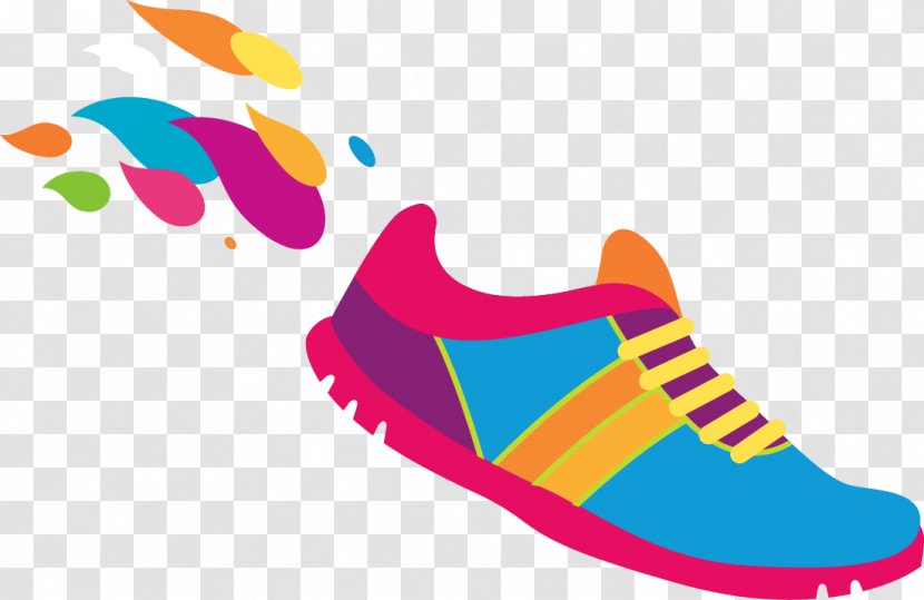 5K Run Walking Clip Art - Sneakers - Accept Zero 5k Transparent PNG