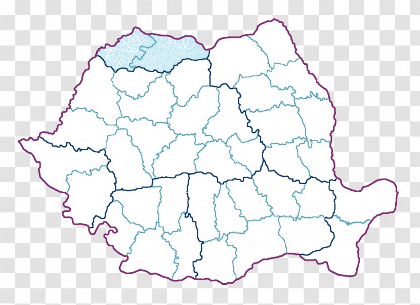 Map Line Tuberculosis Romanian - Area Transparent PNG