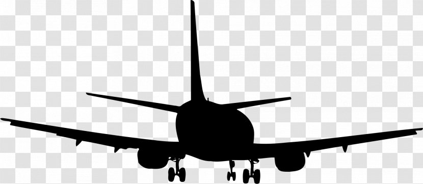 Airplane Aircraft Boeing 747-8 717 - Sillhouette Transparent PNG
