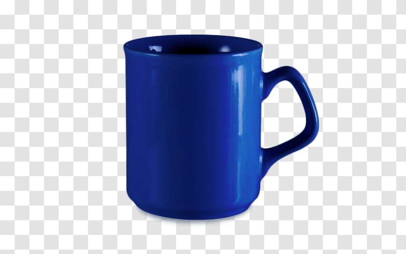 Mug Coffee Cup Tableware Blue Ceramic Transparent PNG