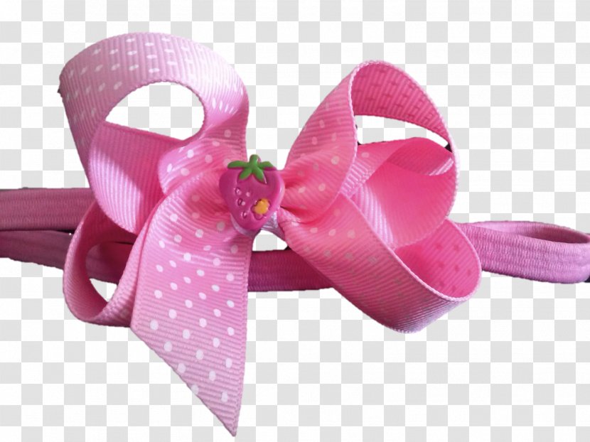 Ribbon Hair Tie Pink M Shoe Transparent PNG