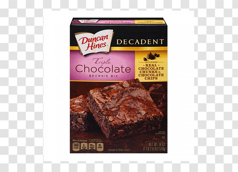 Chocolate Brownie Fudge Cake Red Velvet Devil's Food - Snack Transparent PNG