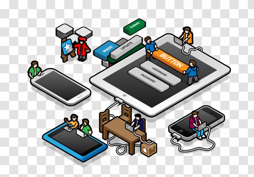 Mobile App Development IMind Computer Software IPhone - Maintenance - Cartoon Phone Transparent PNG