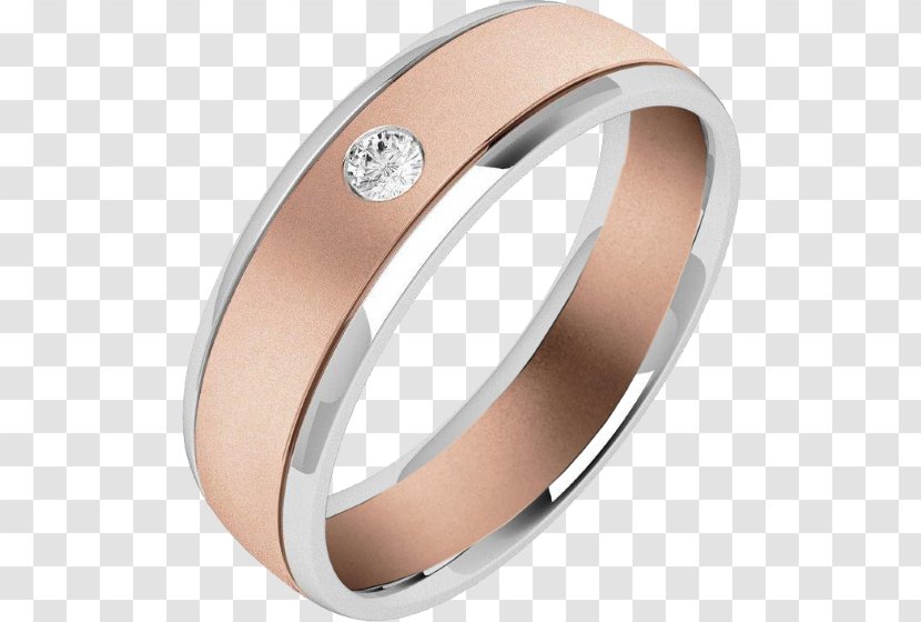 Wedding Ring Earring Diamond Gold - Mokumegane Transparent PNG