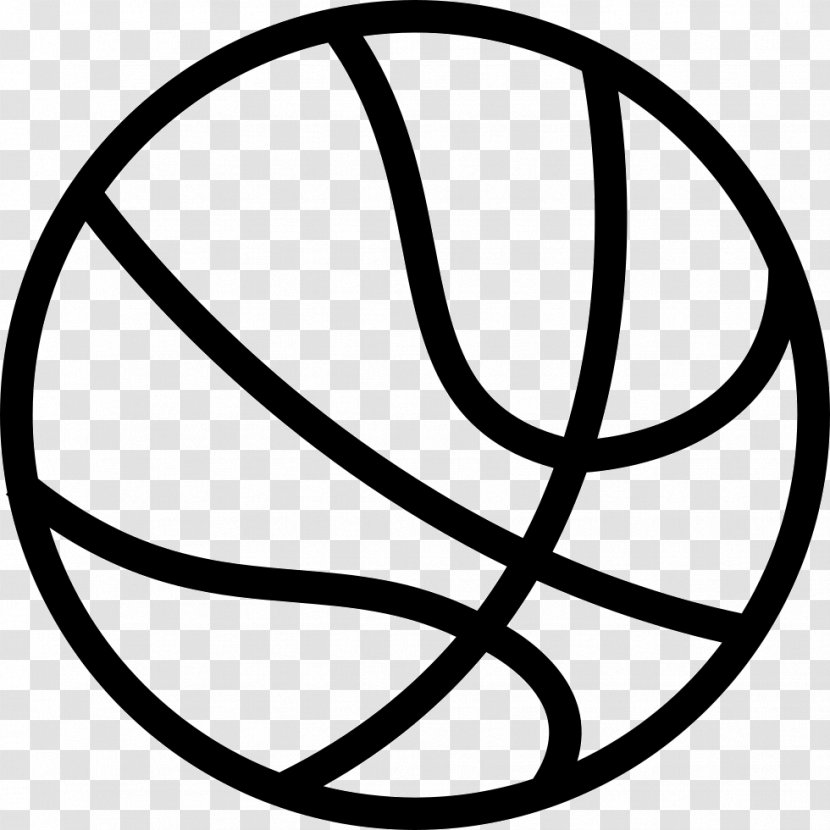 Outline Of Basketball Backboard Sport Transparent PNG