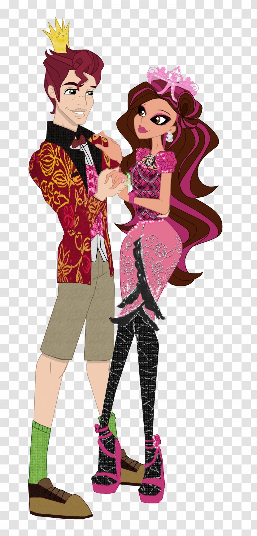 Ever After High Doll Monster Frankie Stein The Frog Prince - Heart Transparent PNG