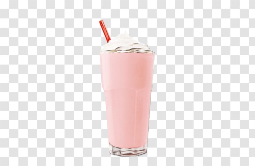 Milkshake - Food - Batida Straw Transparent PNG