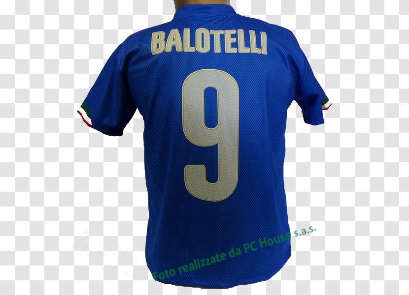 Sports Fan Jersey T-shirt Team Sport Logo - T Shirt - Balotelli Transparent PNG