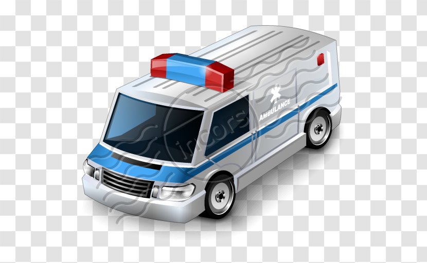 Car Van Truck - Flatbed - Ambulance Transparent PNG