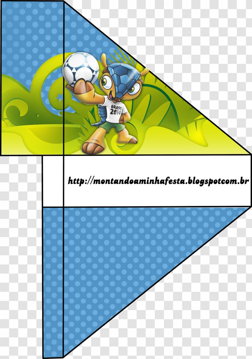 2014 FIFA World Cup Paper Cartoon - Mascot Transparent PNG