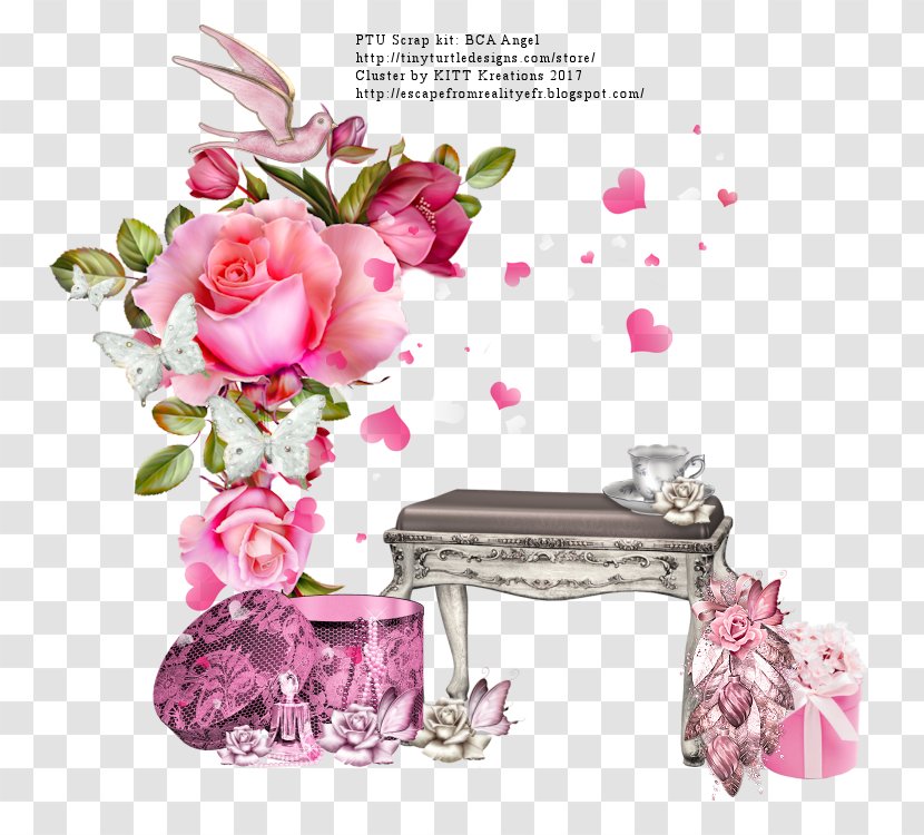 Picture Frames Valentine's Day Scrapbooking Clip Art - Floral Design Transparent PNG