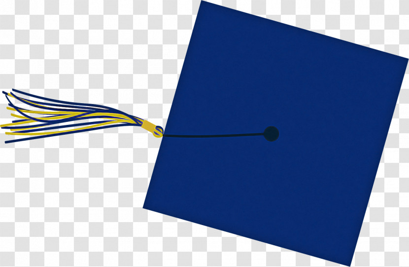 Blue Cobalt Blue Yellow Electric Blue Line Transparent PNG