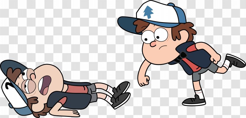 Dipper Pines Mabel Bill Cipher YouTube Grunkle Stan - Silhouette - Punch Transparent PNG