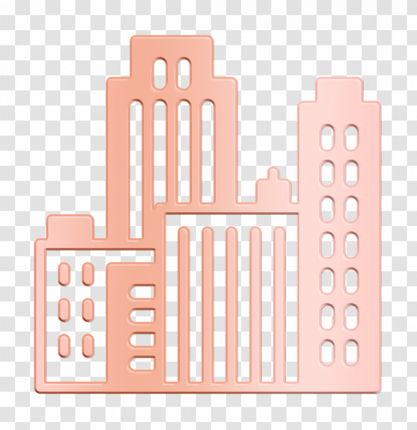 Town Icon Real Estate Icon Cityscape Icon Transparent PNG