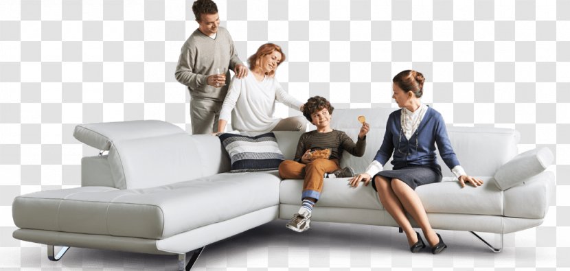 Sofa Bed Sitting Human Behavior Recliner - Couch - Design Transparent PNG