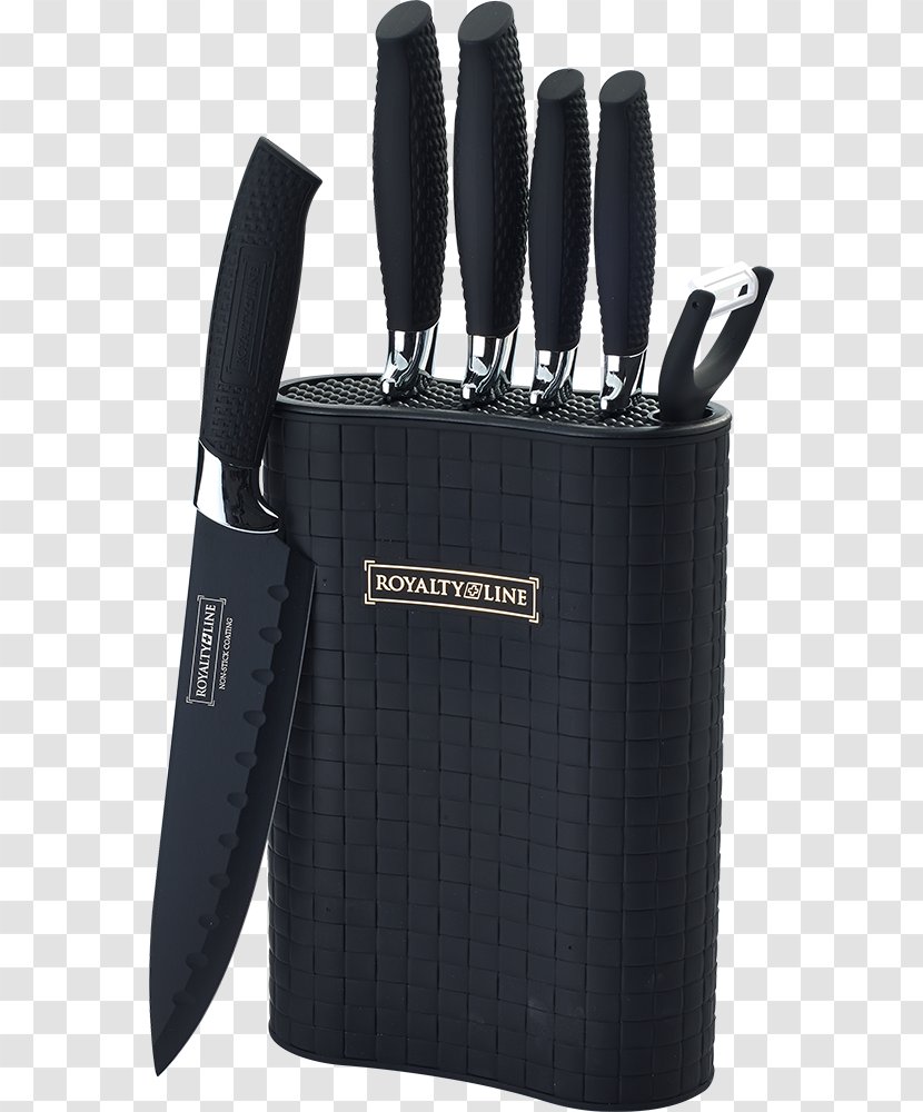 Knife Kitchen Knives Handle Messenblok - Silhouette Transparent PNG