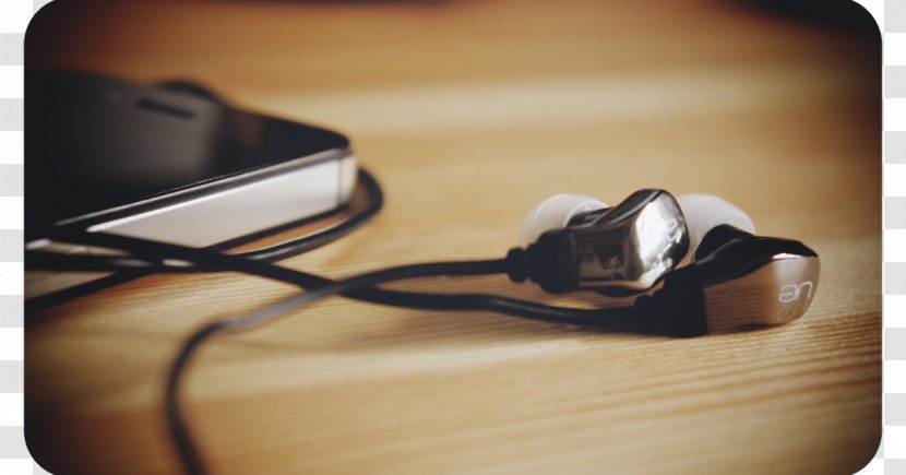 Headphones Ear Close-up - Audio Equipment Transparent PNG