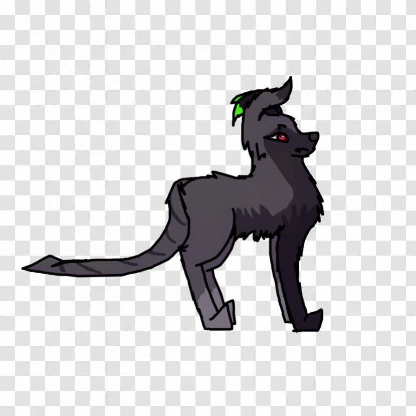 Cat Dog Horse Cartoon Tail - Black M - Rise Of The Guardians Transparent PNG