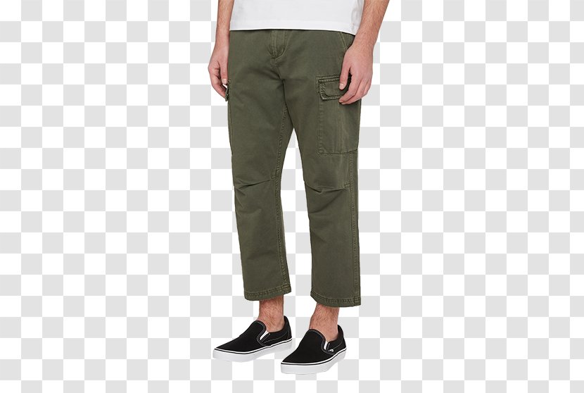 T-shirt Jeans Cargo Pants Clothing - Khaki - Olive Pinterest Transparent PNG