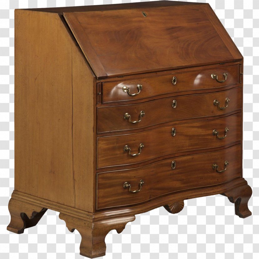 Drawer Table Secretary Desk Pedestal - Armoire Transparent PNG