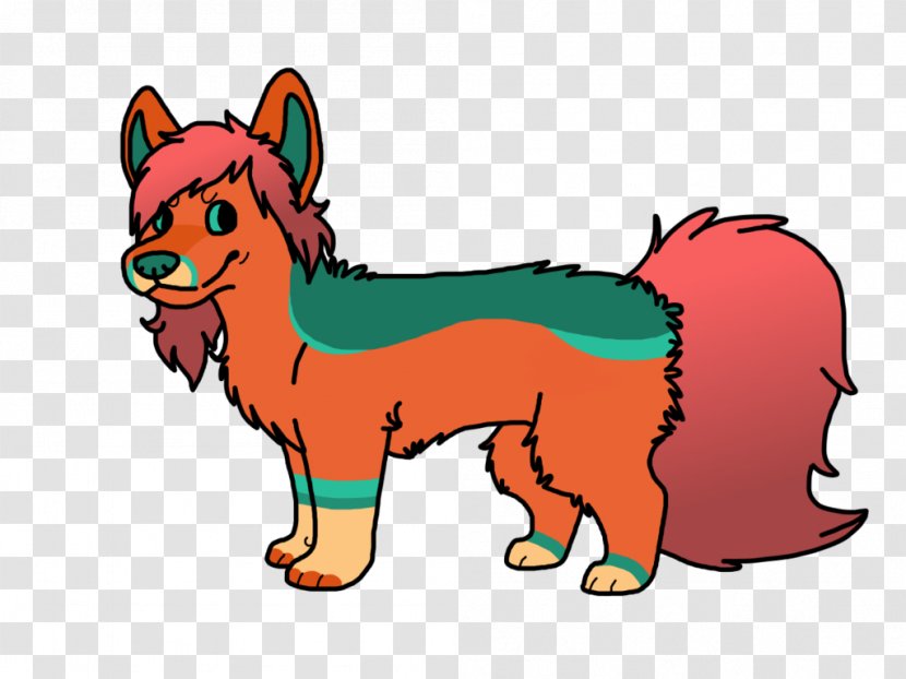Dog Breed Puppy Red Fox Clip Art - Fauna Transparent PNG