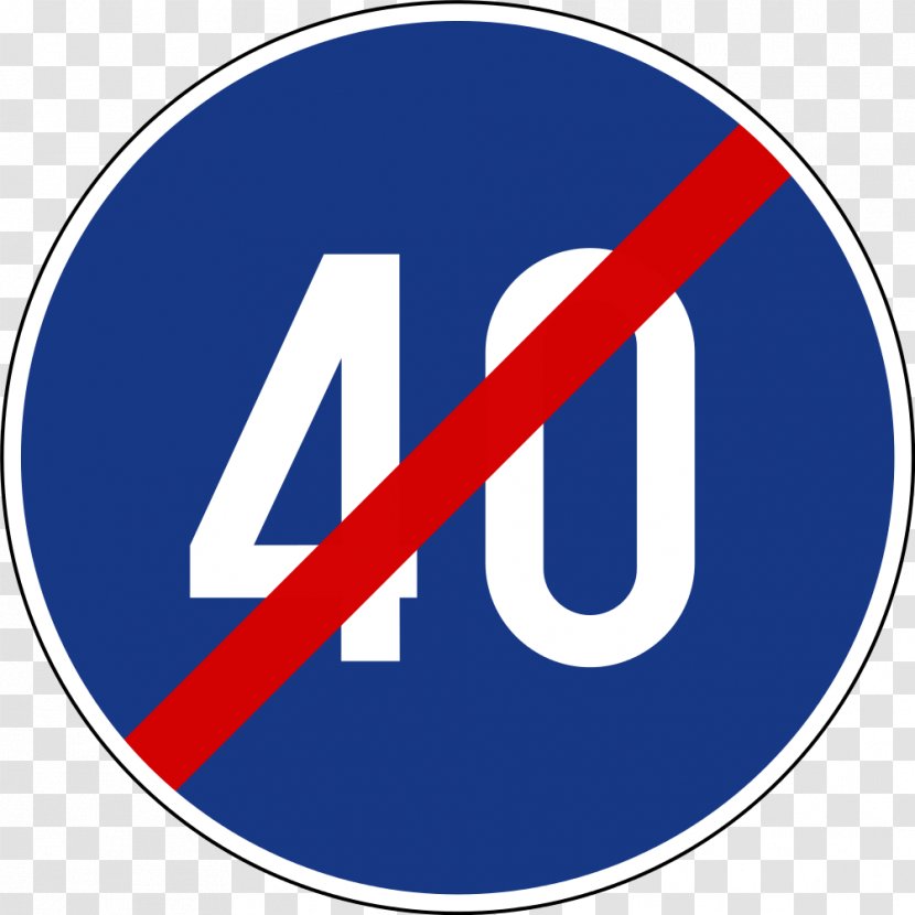 Traffic Sign Image Speed Limit Stock Photography - Highway 40 Transparent PNG