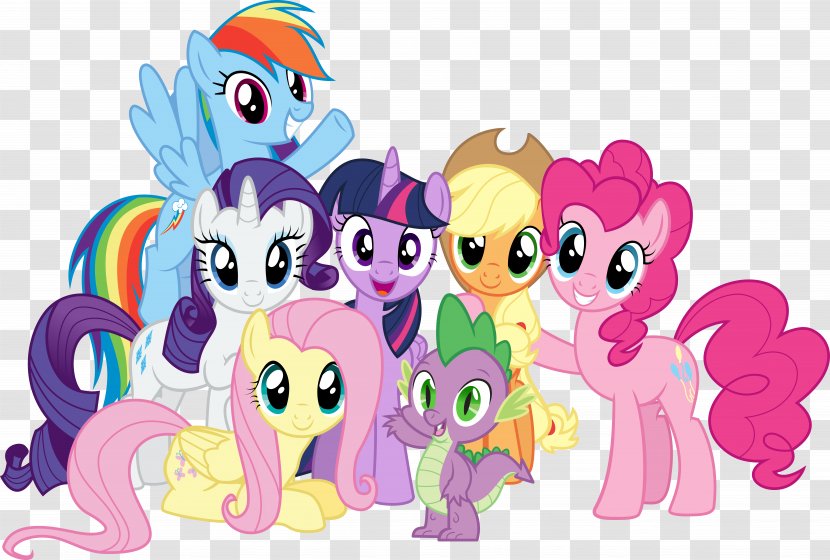 Pinkie Pie Pony Rainbow Dash Rarity Twilight Sparkle - Heart - Starlight Vector Transparent PNG