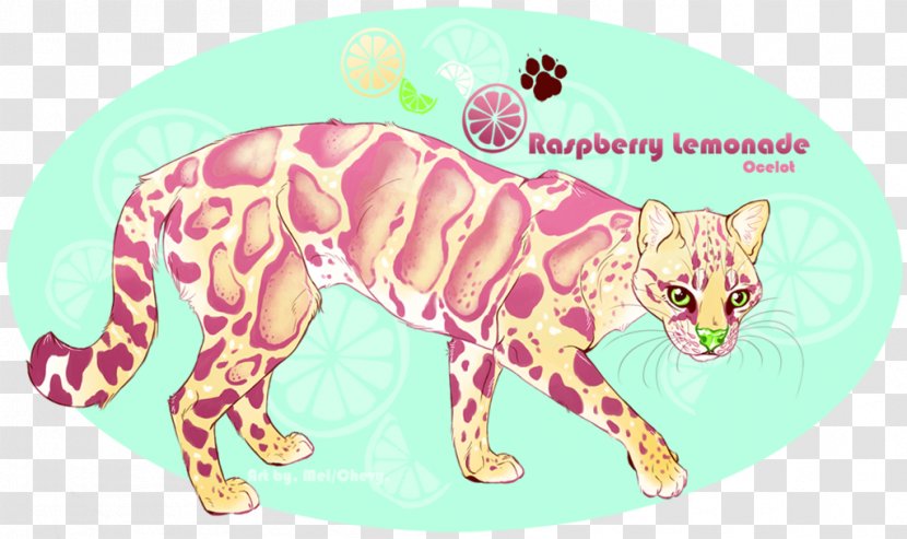 Whiskers Tiger Cat Fauna - Cartoon - Raspberry Lemonade Transparent PNG