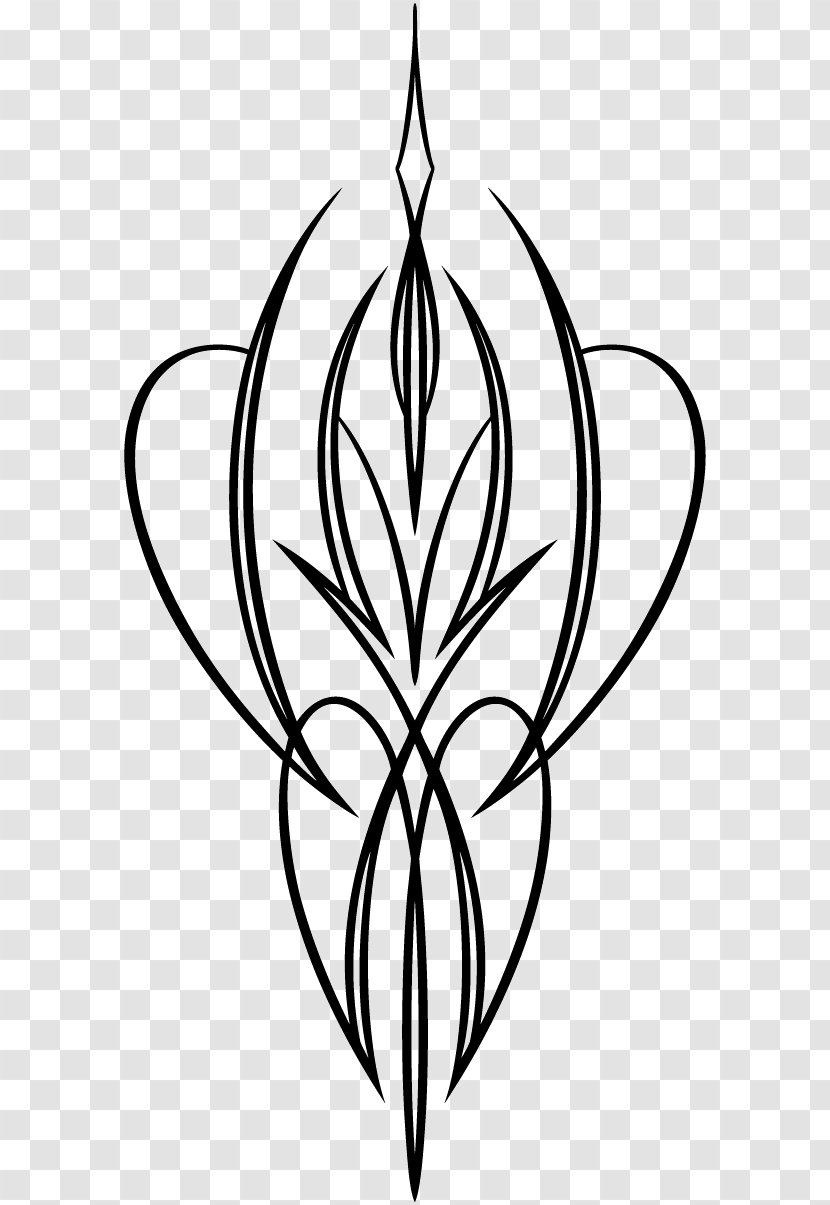 Pinstriping Car Motorcycle Hot Rod Lowrider - Flowering Plant Transparent PNG