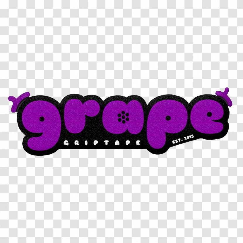 Grip Tape Logo Clip Art - Violet - Tempting Grapes Transparent PNG