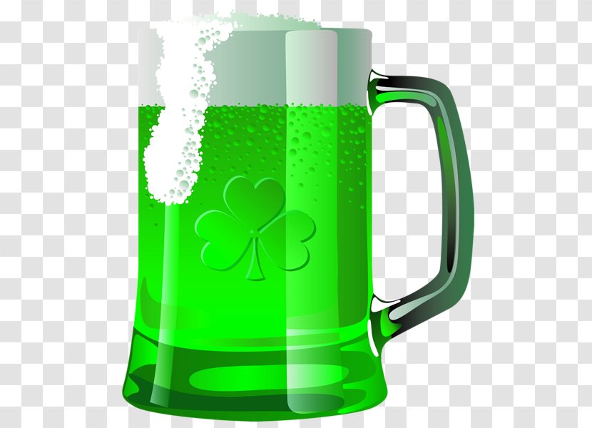 Beer Bottle Saint Patricks Day Clip Art - Green Mug Transparent PNG