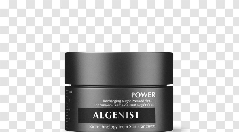 Algenist POWER Recharging Night Pressed Serum Advanced Wrinkle Fighter Moisturizer Anti-aging Cream Skin Care Retinol - Firming Transparent PNG