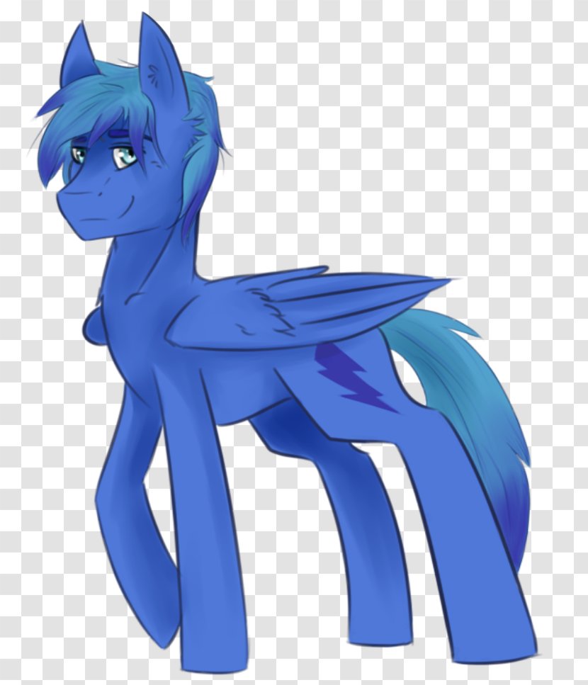 Cat Pony Horse Dog Cobalt Blue Transparent PNG