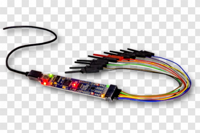 Oscilloscope Analogue Electronics Logic Analyzer Mixed-signal Integrated Circuit - Accessory - USB Transparent PNG