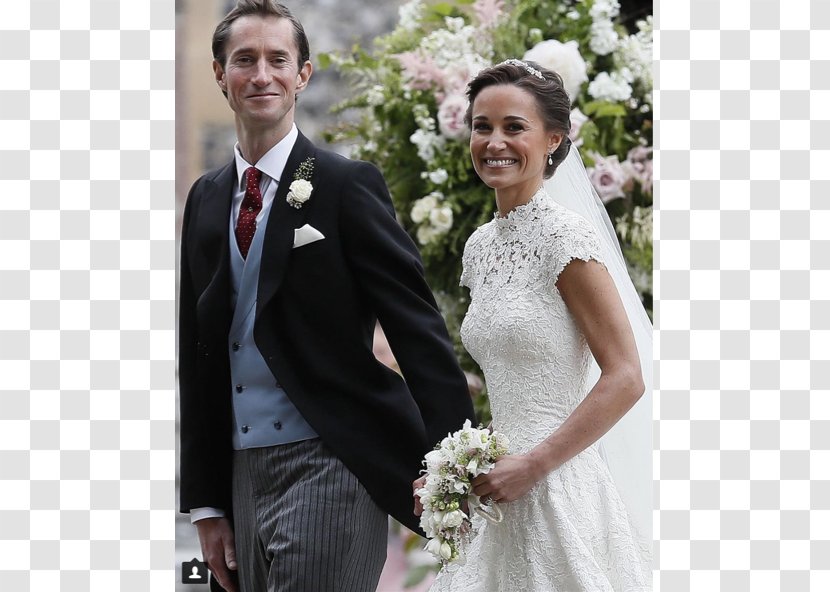 Pippa Middleton James Matthews Wedding Of Prince William And Catherine Photography - Bridal Clothing Transparent PNG