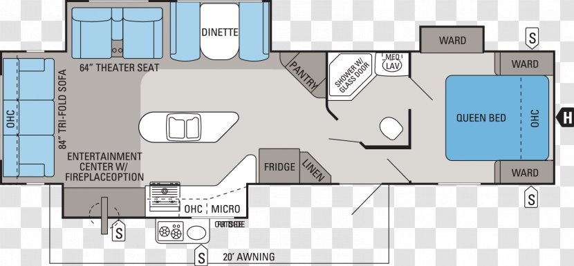 Floor Plan Caravan Jayco, Inc. Campervans - Bumper - House Transparent PNG