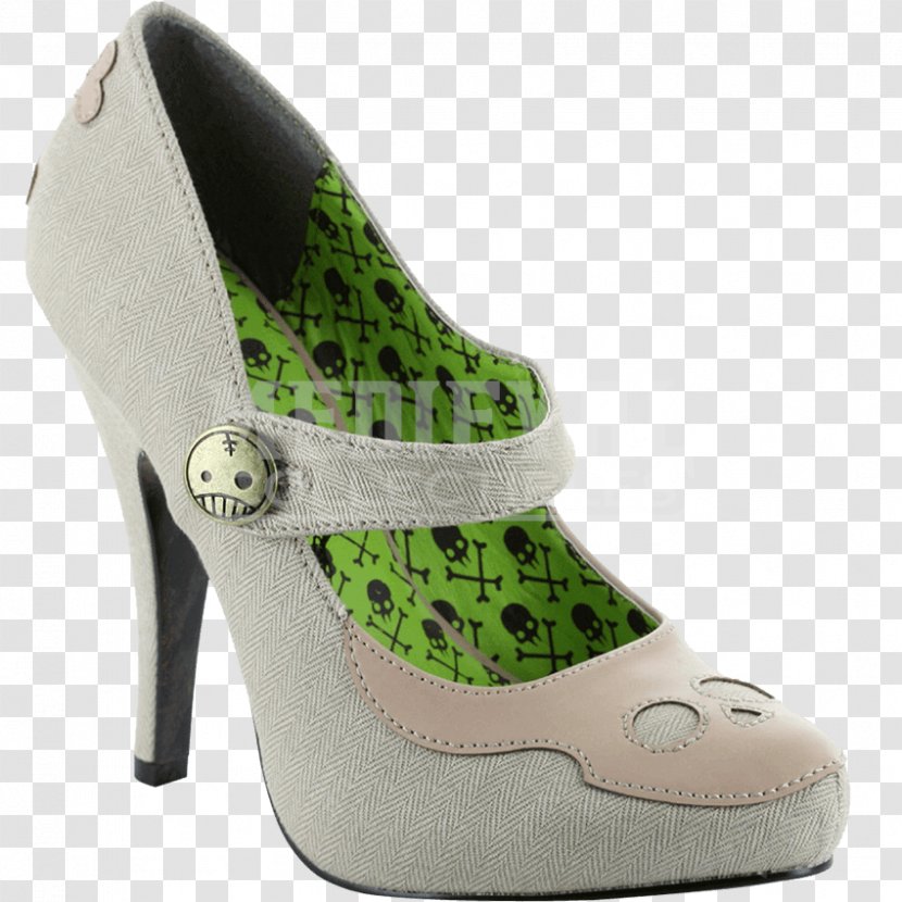 Shoe Mary Jane Beige Walking - Necrosis Transparent PNG