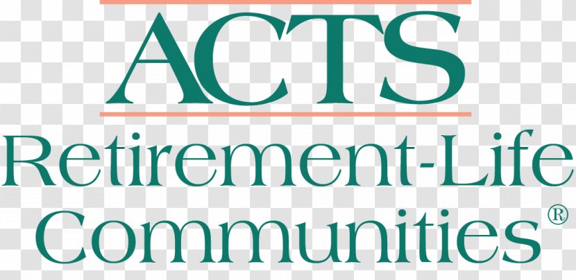 Retirement Community ACTS Retirement-Life Communities Continuing Care In The United States - Logo - Casey's Pond Senior Living Transparent PNG