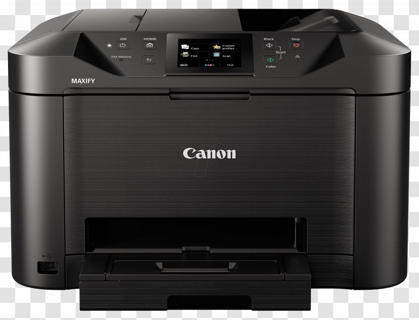 Multi-function Printer Canon MAXIFY MB5150 Inkjet Printing - Small Officehome Office Transparent PNG