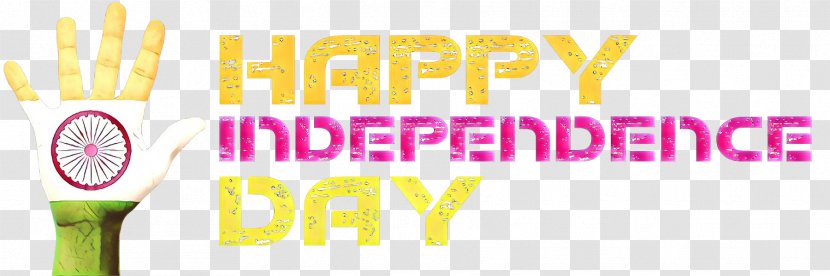 Yellow Background - Pink Text Transparent PNG